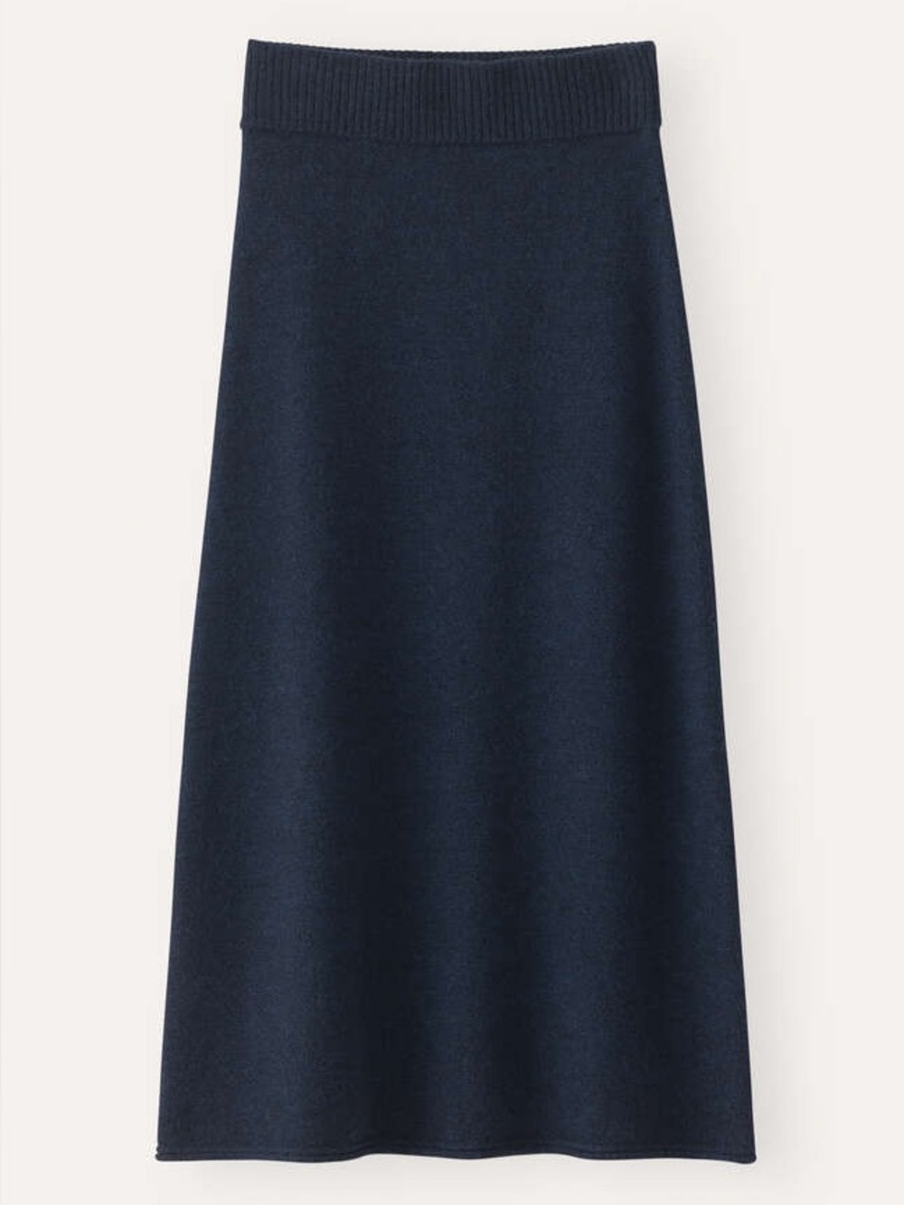 Poetry Fashion Merino Wool & Baby Alpaca Knitted Midi Skirt — Size 14 — NWT - Picture 1 of 9